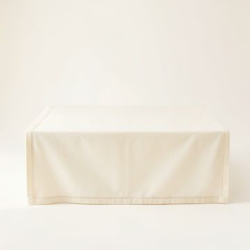 Juniper Crest Flat Bed Sheet - Ivory (synthetic illustration; no displayed measurements)