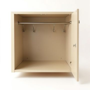 Stone Branch Empty Mug-Storage Cabinet Insert - Beige (synthetic illustration; no displayed measurements)