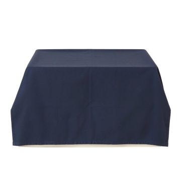 Ash Brook Flat Bed Sheet - Navy