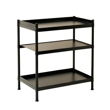 Brook Branch Empty Countertop Canister Rack - Black