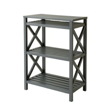 Ridge Canyon Empty Seed-Starting Shelving Unit Without Lights - Gray
