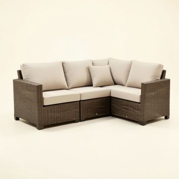 Francys 3 Piece Patio Sofa Seating Group With Cushions (synthetic illustration; no displayed measurements)