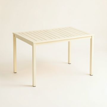 Juniper Bend Patio Table - Ivory (synthetic illustration; no displayed measurements)