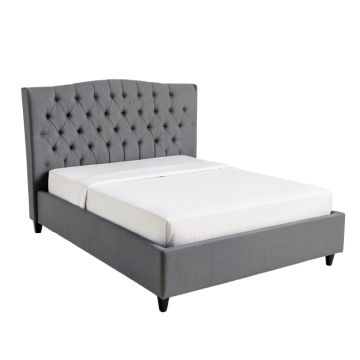Aarunya Tufted Upholstered Standard Bed