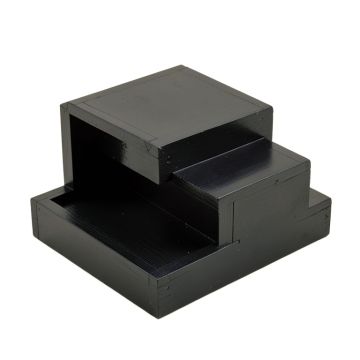 Ridge Branch Empty Countertop Canister Rack - Black