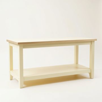 Cedar Branch Empty Workshop Workbench - Cream (synthetic illustration; no displayed measurements)