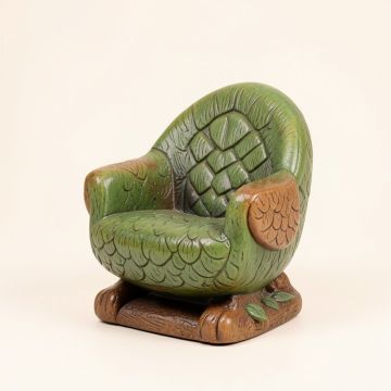 Elianna Solar Bird Rocking Chair Gnome Statue (synthetic illustration; no displayed measurements)