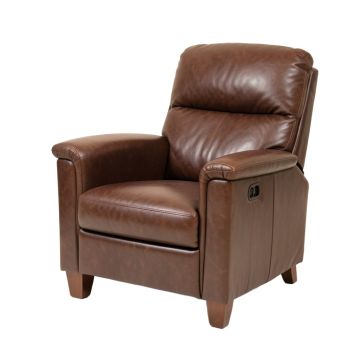 Elizondo 27.8 '' Wide Leather Match Power Lift Assist Ergonomic Recliner