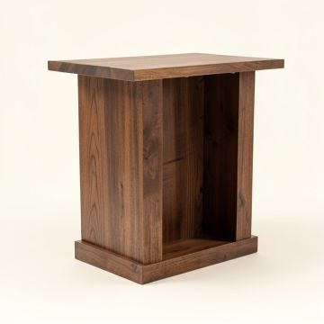 Laton Bar With Wine Storage (synthetic illustration; no displayed measurements)
