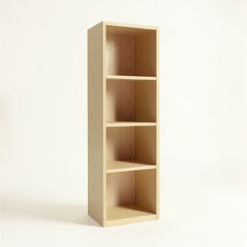 Wren Branch Narrow Cubby Tower - Beige (synthetic illustration; no displayed measurements)