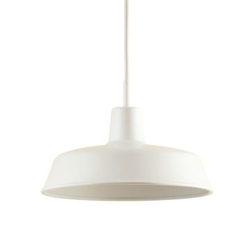 Hill Arc Pendant Light Suspended From One Plain Cable