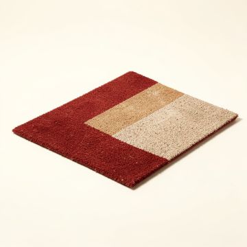 Bonaparte Multi-Lingual Welcome 30 In . X 18 In . Outdoor Door Mat (synthetic illustration; no displayed measurements)