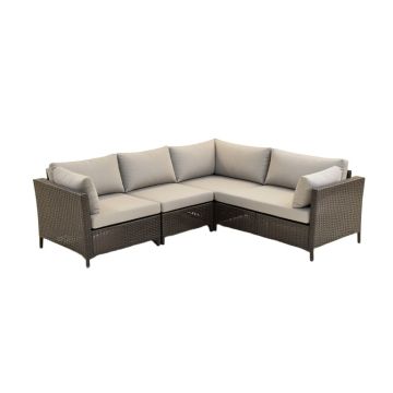 Joakim 76 '' Wide Outdoor Patio Sectional With Cushion