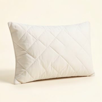 Sleep Quilted Medium Memory Foam Standard Bed Pillow (synthetic illustration; no displayed measurements)
