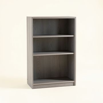 Juniper Dell Freestanding Bookcase - Gray (synthetic illustration; no displayed measurements)