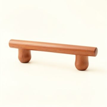 Alder Bend Cabinet Handle Without Packaging - Terracotta (synthetic illustration; no displayed measurements)