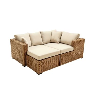 Almine Patio Sectional With Cushions (synthetic illustration; no displayed measurements)