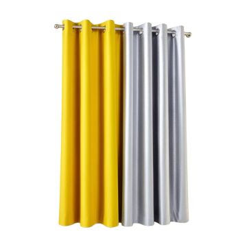 Kaydee Solid Blackout Thermal Grommet Curtain Panels