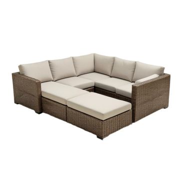 Burruss 83.5 '' Wide Outdoor Reversible Patio Sectional