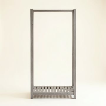 Cedar Bridge Empty Garment Rack - Gray (synthetic illustration; no displayed measurements)