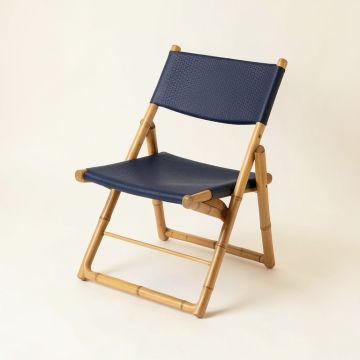 Field Brook Folding Outdoor Chair - Navy (synthetic illustration; no displayed measurements)