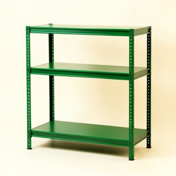 Aspen Falls Desktop Shelving Unit - Green (synthetic illustration; no displayed measurements)