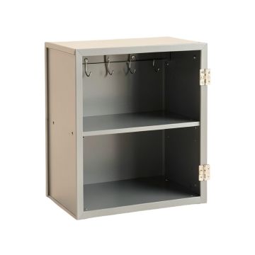 Elm Bend Empty Mug-Storage Cabinet Insert - Gray