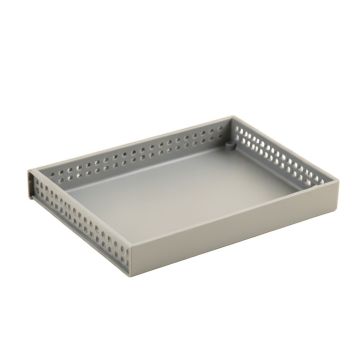 Cliff Branch Empty Under-Desk Cable Tray - Gray
