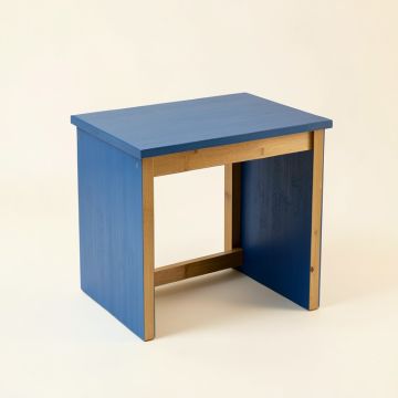 Oak Bluff Small Writing Desk - Blue (synthetic illustration; no displayed measurements)