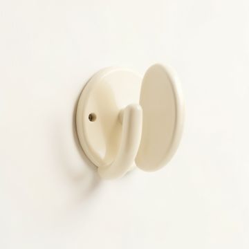 Aspen Canyon Wall-Mounted Robe Hook - Ivory (synthetic illustration; no displayed measurements)