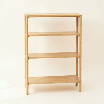 Aspen Brook Empty Seed-Starting Shelving Unit Without Lights - Beige (synthetic illustration; no displayed measurements)