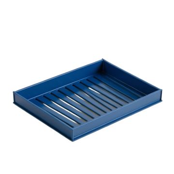 Clay Canyon Empty Under-Desk Cable Tray - Blue