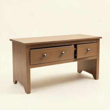 Orion 3 Drawer 42 '' Console Table (synthetic illustration; no displayed measurements)