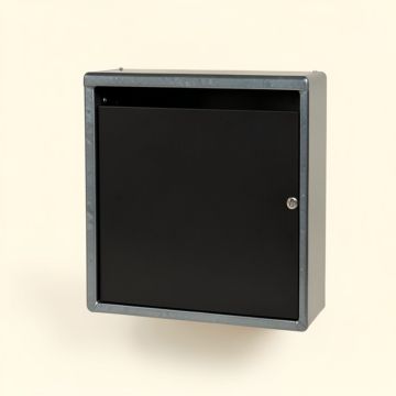 Allux Locking Wall Mounted Mailbox (synthetic illustration; no displayed measurements)