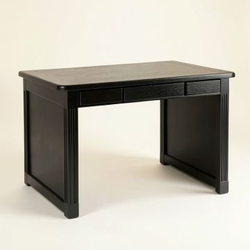Shore Bridge Writing Desk - Black (synthetic illustration; no displayed measurements)