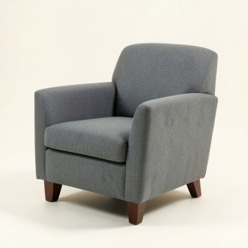 Alexious Upholstered Parsons Chair In Gray (synthetic illustration; no displayed measurements)