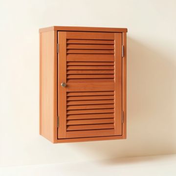 Bay Brook Wall-Mounted Laundry Cabinet - Terracotta (synthetic illustration; no displayed measurements)