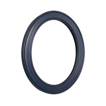 Field Canyon Framed Wall Mirror - Navy