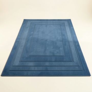 Clay Brook Rectangular Outdoor Rug - Blue (synthetic illustration; no displayed measurements)