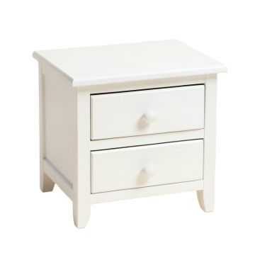 Flint Canyon Nightstand - White