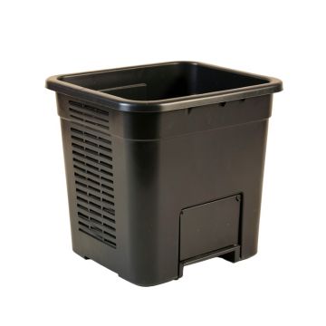 Cove Bluff Closed Garden Compost Bin - Black