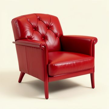 28.35 '' Wide Tufted Slipper Chair (synthetic illustration; no displayed measurements)