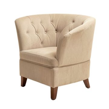Pearce Diamond Tufted Upholstered Skirted Side Chair