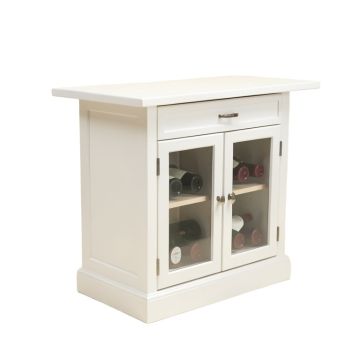 Canandaigua Bar With Wine Storage
