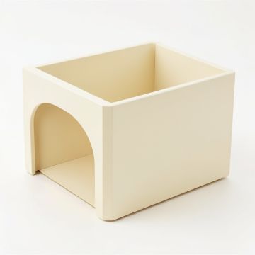 Heath Brook Empty Furniture-Style Litter Enclosure - Cream (synthetic illustration; no displayed measurements)