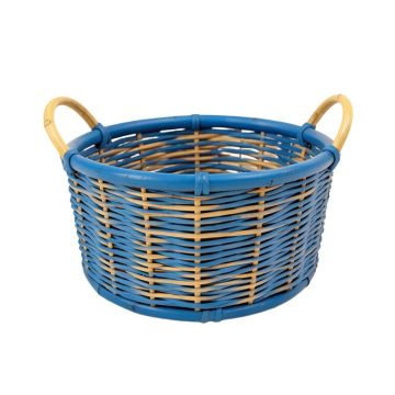 Maple Canyon Empty Storage Basket - Blue