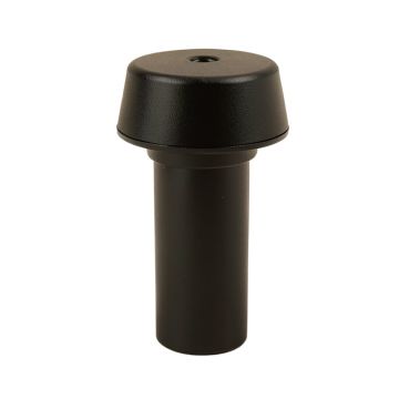 Kingsbridge Black Solar Powered Integrated Led 4 In . X 4 In . Fence Post Cap Light