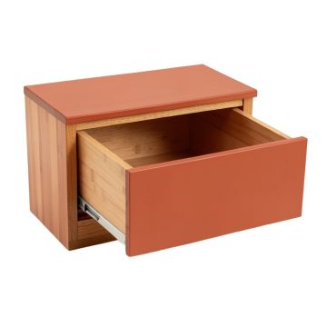 Willow Falls Under-Desk Drawer Unit - Terracotta