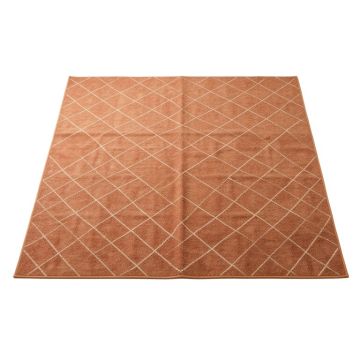 Maple Bend Rectangular Area Rug - Terracotta