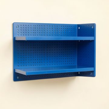 Glen Edge Empty Wall-Mounted Tool Organizer Panel - Blue (synthetic illustration; no displayed measurements)